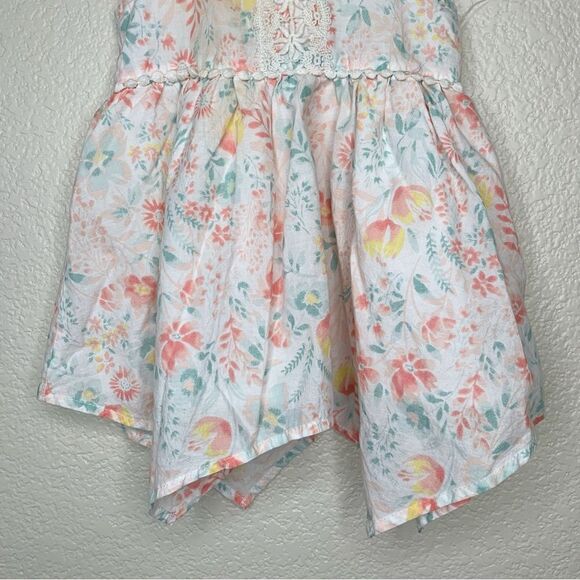 Cynthia Rowley 24 Months Baby Girl Floral Assymetrical Dress - Picture 3 of 10